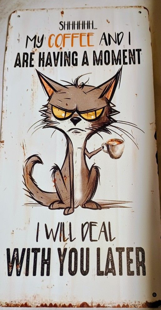 Cute Tin Sign