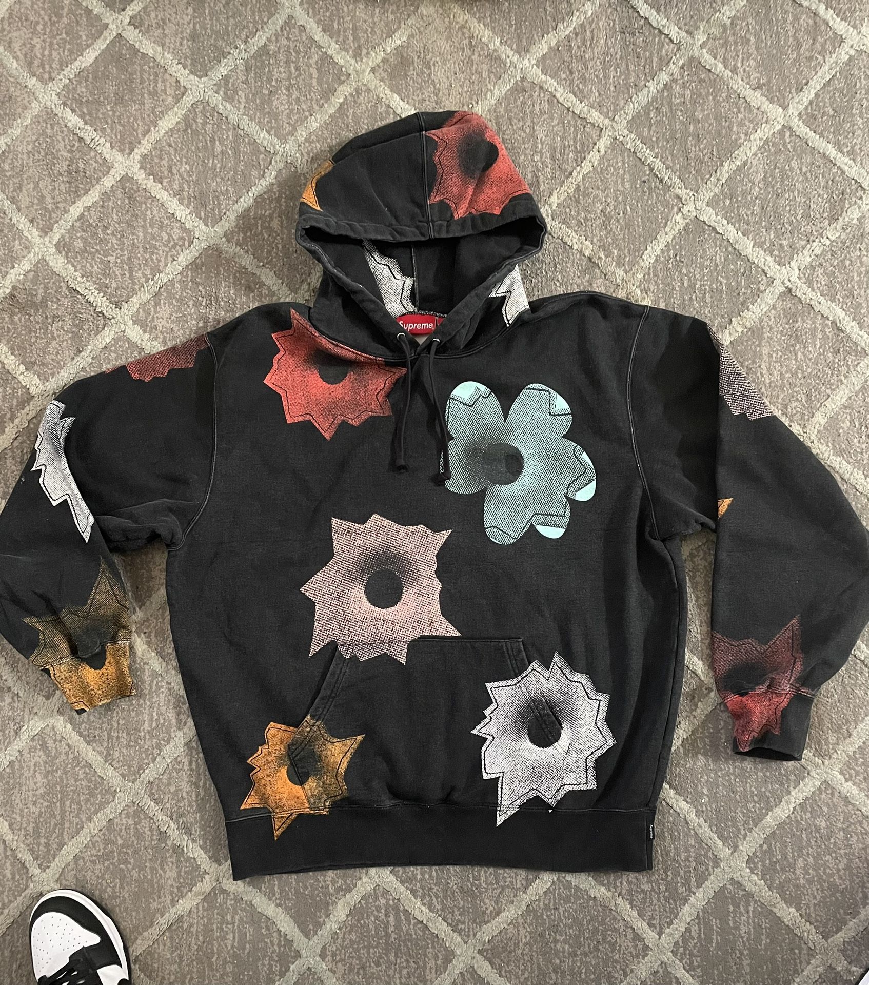 Supreme Hoodie X Nate Lowman 