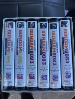 Gundam , War In The Pocket And Stardust Memory Rare VHS