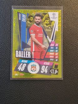 Mohamed Salah Gold Match Attax