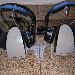 Pair Of Sennheiser HDR 120 Wireless Headphones