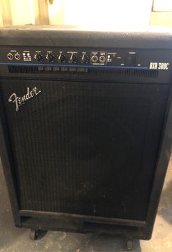 Fender 300 watt brc bass amplifier made in the USA