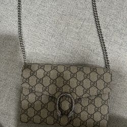 GUCCI DIONYSUS GG SUPREME CHAIN WALLET