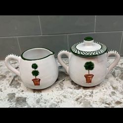 DERUTA cream And Sugar 
