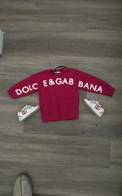 DOLCE & GABANA TODDLER SWEATER & SHOE BUNDLE DEAL