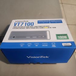 VisionTek VT7100 Triple 4k display dock 100W