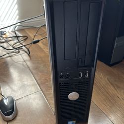 Dell Desktop Tower Only With Keyboard Mouse 
