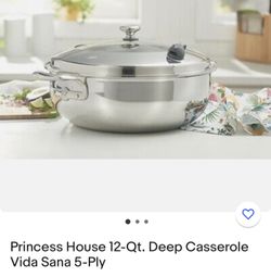 Princess House 12qt NUEVA