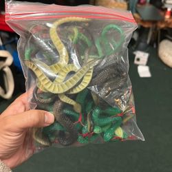 Bag Of Rubber snakes