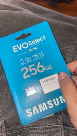 SAMSUNG EVO Select microSDMemory Card + Adapter, 256GB