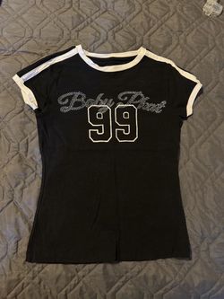 babyphat y2k Tee with Rhinestone Graphic