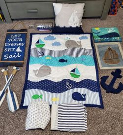 Baby Crip Set and Decorations