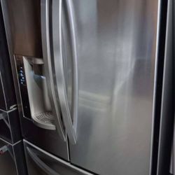 Lg 3 Door Refrigerator Stainless 