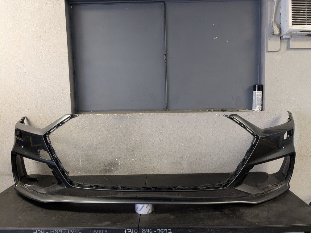 2019-2020-2021-2022-2023 AUDI A7 S-LINE FRONT BUMPER OEM USED