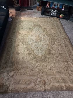 Handmade Wool Rug, Appraised At $1600 Make Me An Offer!