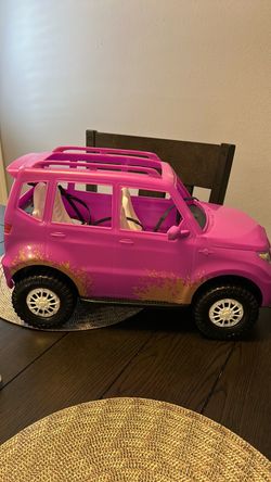 Barbie Pink Off-Road SUV Toy Vehicle