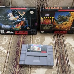 SUPER NINTENDO GAMES