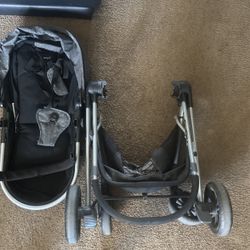 Evenflo Pivot Stroller In Black/Grey