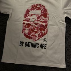 Pink Bathing Ape Shirt (perfect For Valentines)