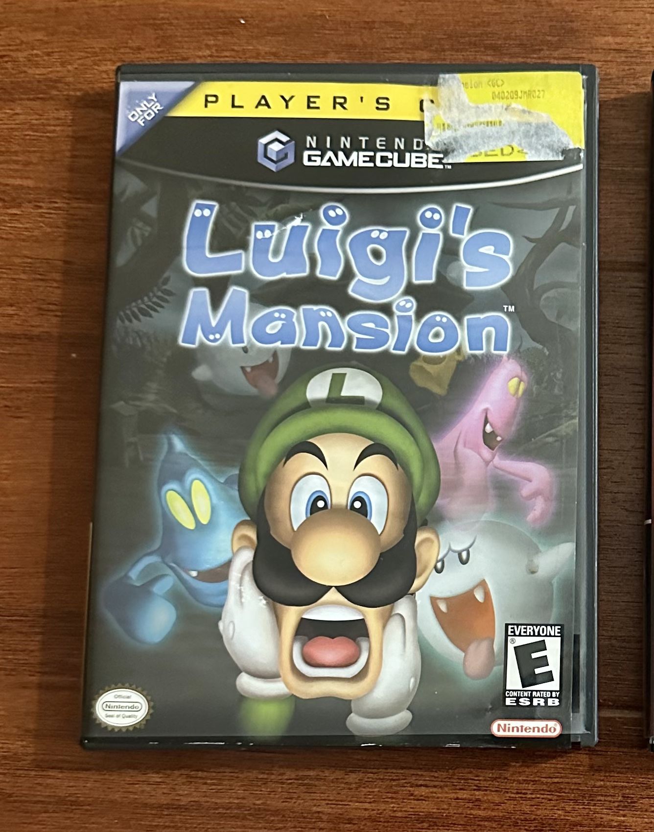 Luigi’s Mansion Nintendo GameCube