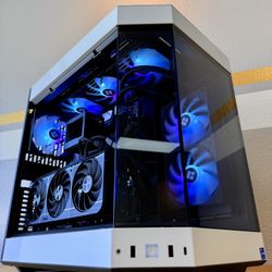 Gaming PC Custom Built by AREA-51✅🕹Full White RGB Set,Intel i7/32GB RAM/2TB🖥1 Yr Wrnty‼️ RTX 5070 GPU💥 $0 Down Finance Available