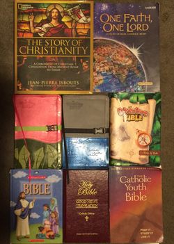 Bibles, Catholic, Christian, Kids, and other Religious Books