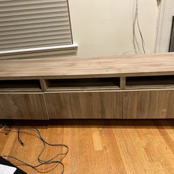 Ikea TV stand with storage (3 drawers)-beige