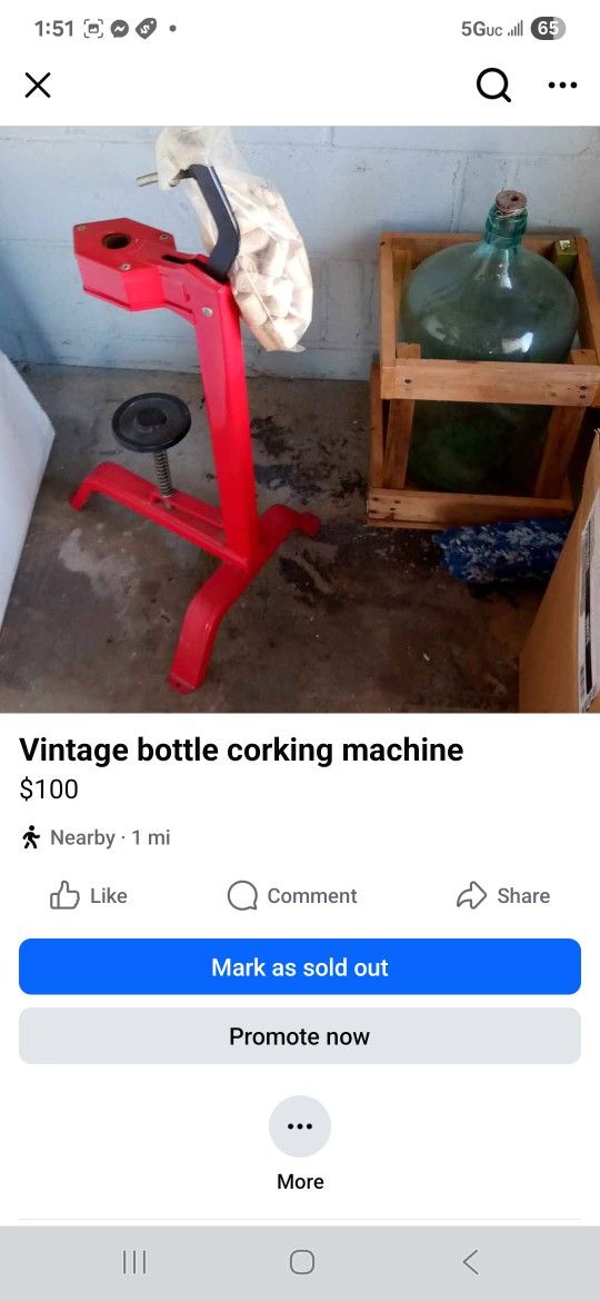 Bottle Corking Machine