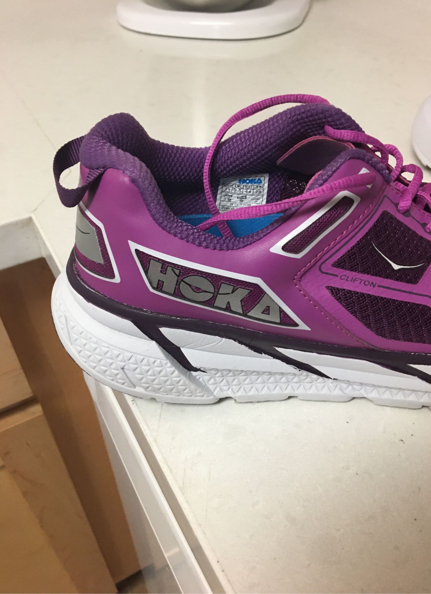 Hoka Clifton running shoes size 11 women