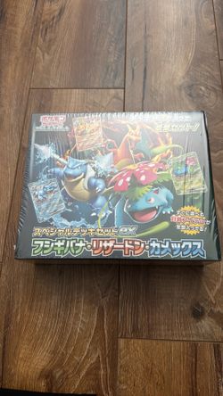 Pokemon TCG Special Deck Set EX Venusaur, Charizard, Blastoise Japanese