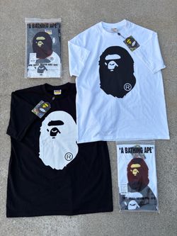 Black/White Big Ape Bape T-Shirts