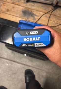 Kobalt battery and charger