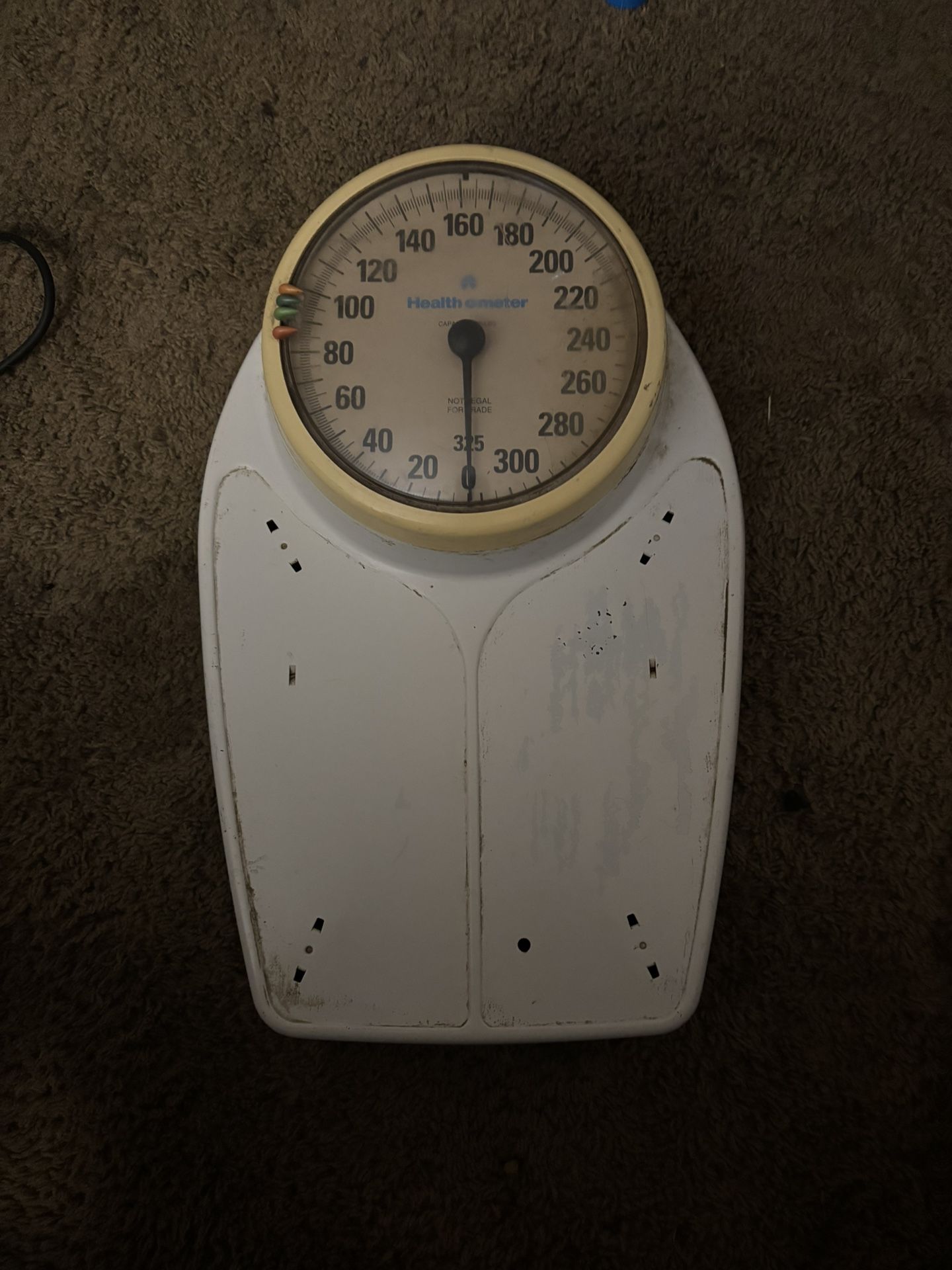 Healthometer Bathroom Scale 325 LB Max