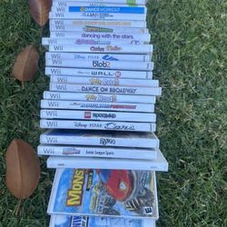 Wii Games 10.00 Each Or If You Buy All 5.00 Each