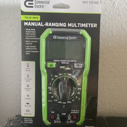600-Volt True RMS Slim Auto-Ranging Digital Multimeter