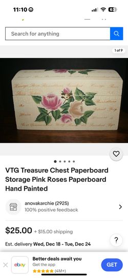 Vintage Treasure Box