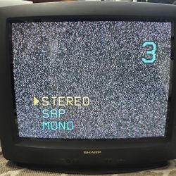 Sharp CRT TV