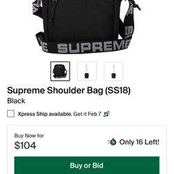 Supreme Bags (ss18) ❌❌