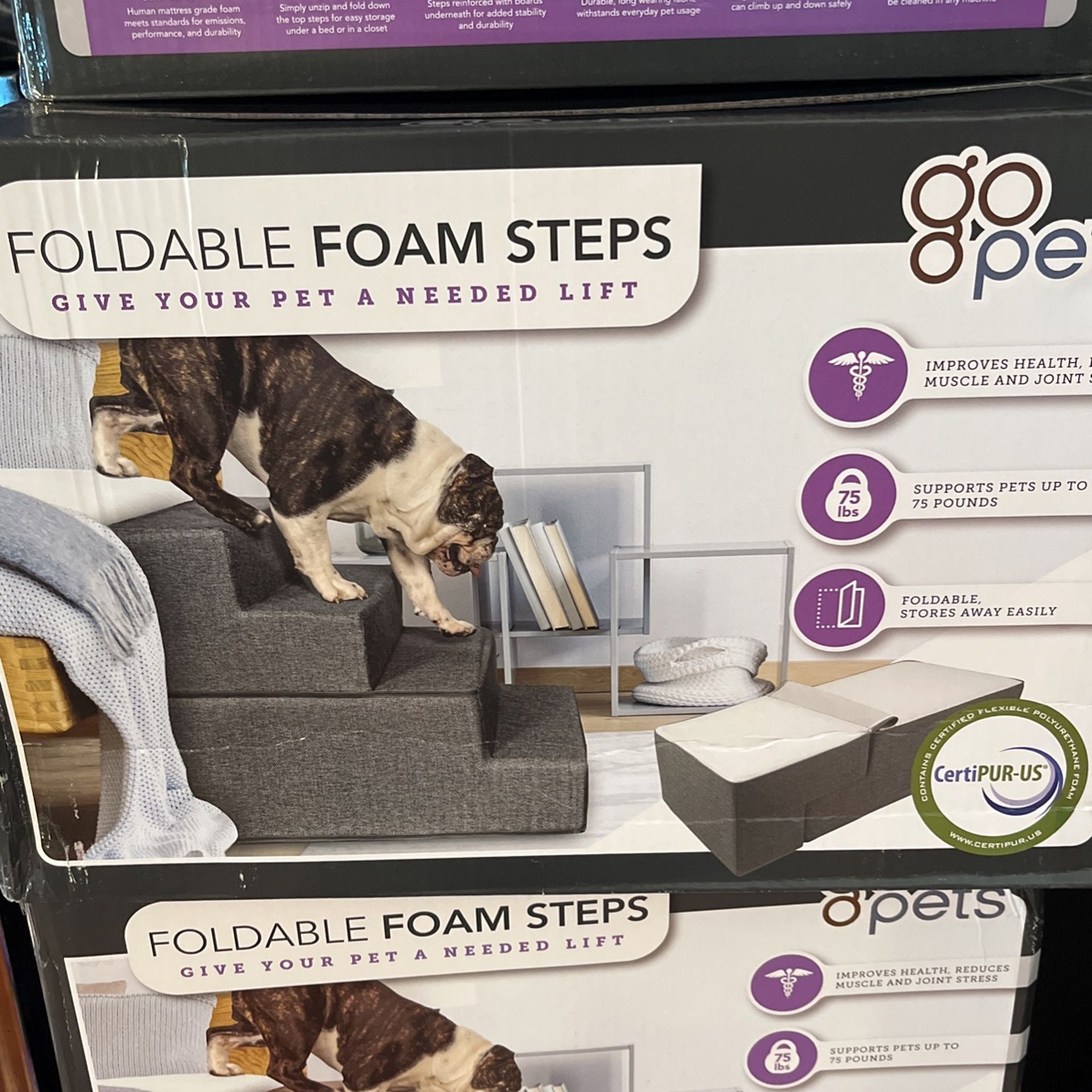 Foldable Pet Steps 