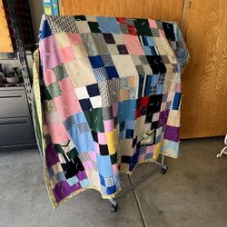 Georgous Vintage Quilts with iron stand all for $150