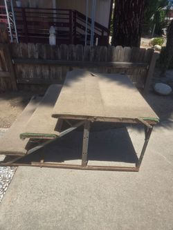 Metal/wood mobile home steps
