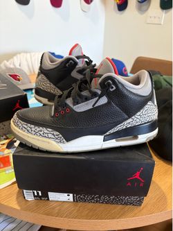 Jordan 3 Black Cement (2018) - size 11 OG ALL
