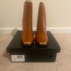 Tan Leather Boots 