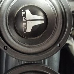 pair Of 6.5 Jl Subs In Good Shape 