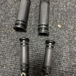 Harley Grips And Foot pegs.  