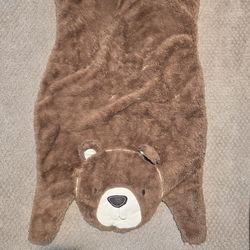 LEVTEX BABY CUTE BROWN BEAR FLOOR RUG BLANKET NURSERY DECOR 