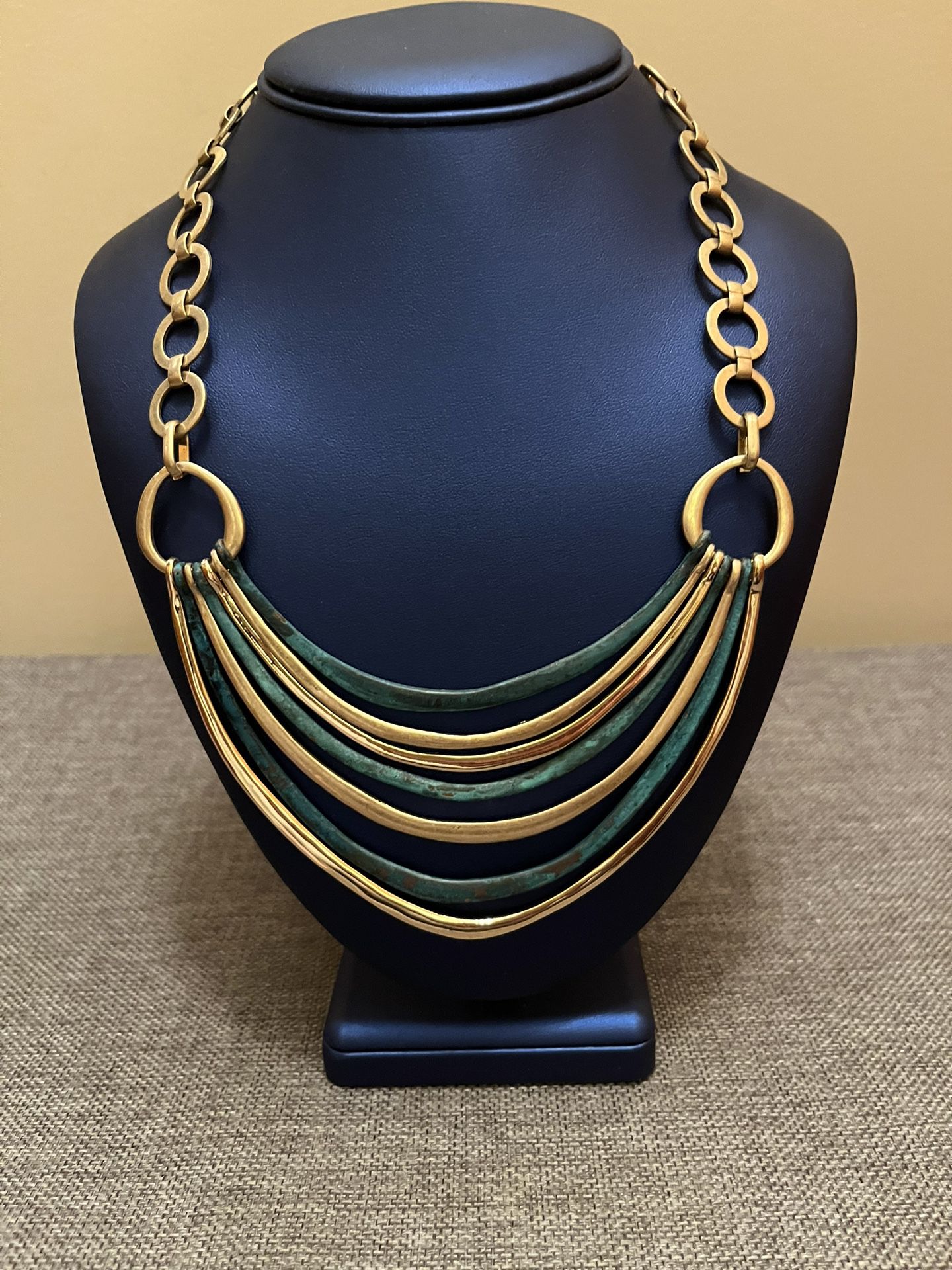 Robert Lee Morris Turquoise Fashion Necklace New. Very beautiful statement piece 