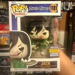 Jack black clover funko pop new