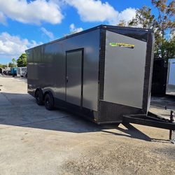 Hook & Line 8.5 x 20 Enclosed Trailer 10k