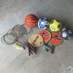 Assorted Outdoor Equipment Used